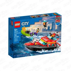 Конструктор LEGO CITY Пожарная спасательная лодка