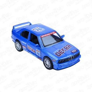 Автомобиль Dekra kings toy инерционный световые звуковые эффекты металлический синий 1:36