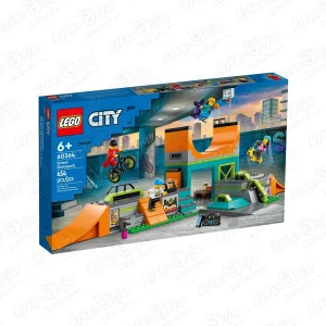 Конструктор Lego CiTY Уличный скейтпарк 454дет