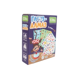 Фото для  Игра настольная со звонком Глаз-алмаз 2в1 с 5лет