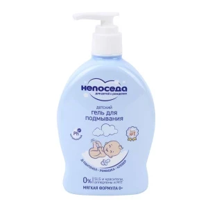 Фото для Гель для подмывания Непоседа д-пантенол-ромашка-клевер 300мл с 0мес