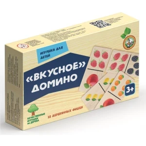 Фото для Игра настольная Десятое королевство Вкусное Домино с 3лет