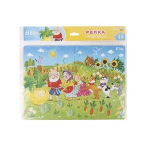 Фото для Пазлы мягкие EL Basco Репка 32х23,5см 24эл