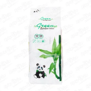 Подгузники-трусики Bamboo PANDA M 7-12кг 48шт