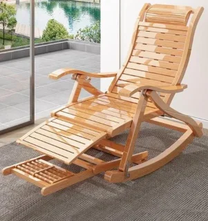 Бамбуковое кресло качалка, Арт. 107