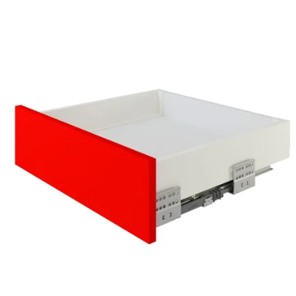 Стандартный ящик тонкий СТАРТ PUSH h=86 мм, белый, 400 мм