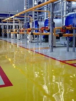 Монтаж наливных полимерных полов: Эпоксидный наливной пол для производственных предприятий