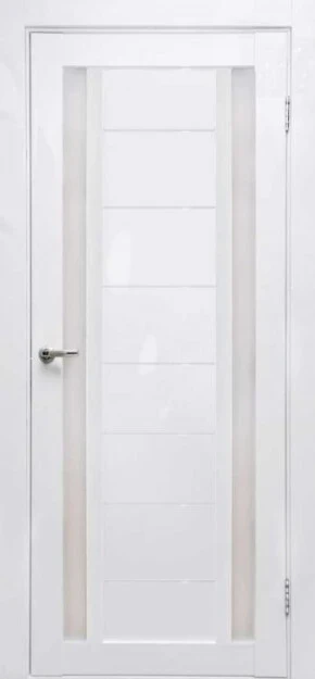 Фото для Межкомнатная дверь Дубрава FORET Тандем, белый глянец
