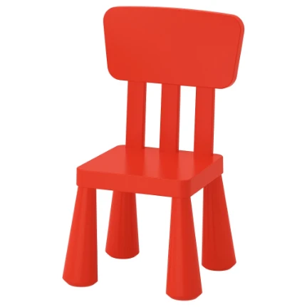 Фото для МАММУТДетский стул, д/дома/улицы, красный