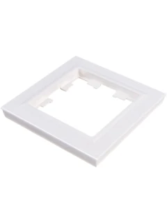 
Рамка 1-м IP44 BRITE РУ-1-БрБ-44 бел. IEK BR-M12-44-K01