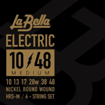 Фото для Струны для электрогитары La Bella HRS-M Nickel Electric 10-48, La Bella (Ла Белла)