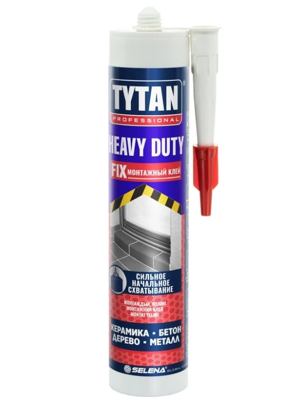 Монтажный клей TYTAN PROFESSIONAL HEAVY DUTY каучуковый 310 мл