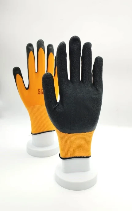 Фото для Перчатки нейлоновые с обливом Рубифит