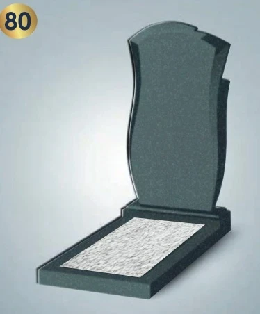 Фото для № 80 Памятник из зеленого гранита