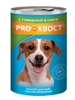
ПроХвост конс.д/соб 415г Говядина