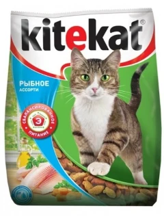 Фото для КИТИКАТ (KiteKat) сухой корм д/кошек 1 кг