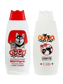 Фото для Шампунь Good Dog/Cat Антипараз.д/соб и кошек 250 мл.