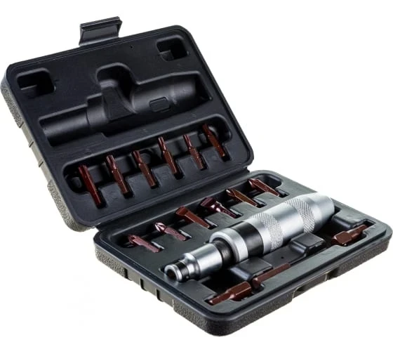 Фото для Отвертка ударная с набором вставок (1/2") 17пр ROCKFORCE RF-5171