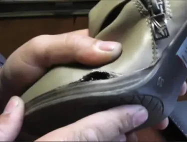 Фото для Прошивка подошвы женской обуви