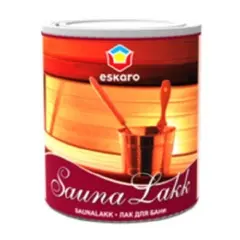 Лак для сауны и бани "SAUNA LAKK ESKARO"